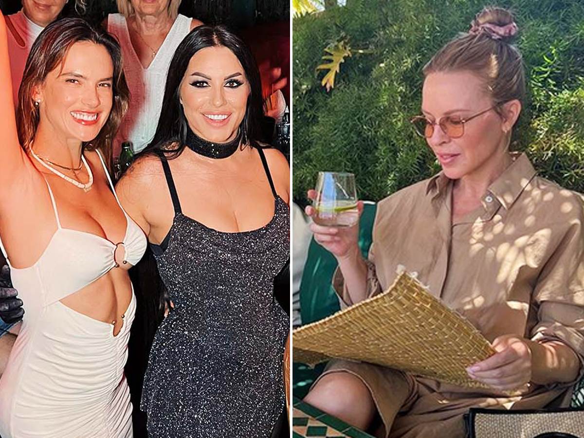  Alesandra Ambrosio i Kjali Minog na jadranskom primorju 