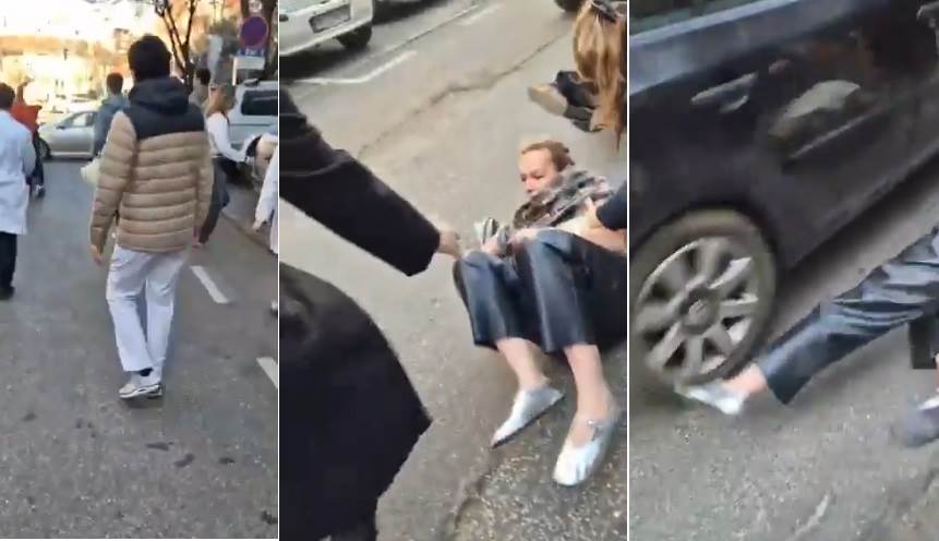 Saslušan vozač koji je automobilom udario doktorke u Palmotićevoj tokom blokade Saslušan vozač koji je automobilom udario doktorke u Palmotićevoj tokom blokade