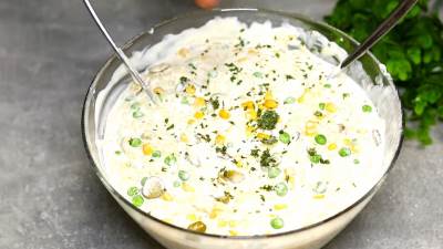   salata sa domaćim majonezom bez jaja recept 